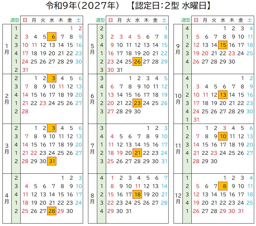 失業認定日「水曜日」ハローワーク出頭日一覧表【雇用保険基本手当・最新版】 3013 f10 失業認定日「水曜日」ハローワーク出頭日一覧表【雇用保険基本手当・最新版】 3013 f10